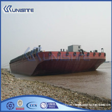 Barcaza de pontón personalizada de alta calidad, barcazas flotantes para ventas (USA3-017)